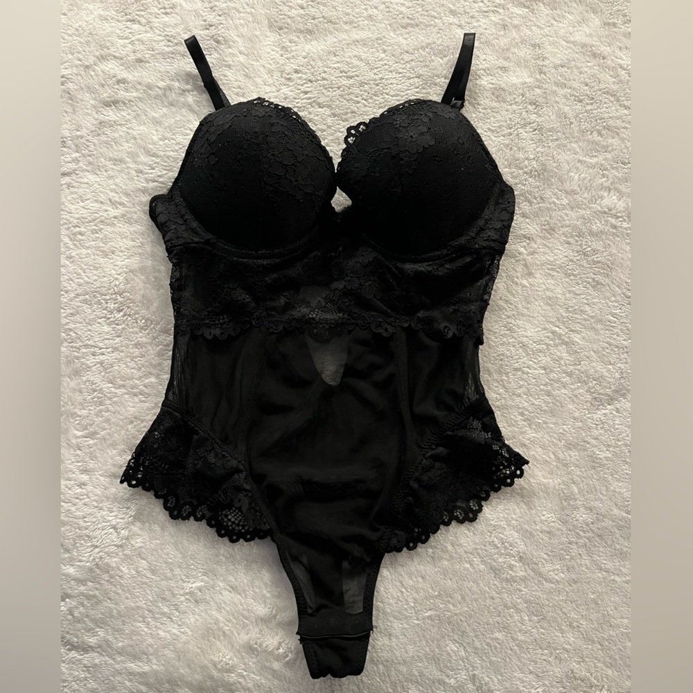 Lingerie lace one piece